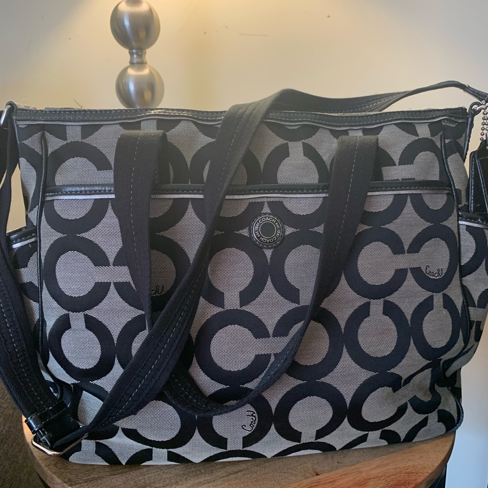 Coach diaper bag